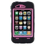 Apple iPhone 3G and Apple iPhone 3GS Otterbox Defender Series Case and Holster Clip (Black and Pink)