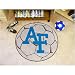Air Force Falcons NCAA "Soccer Ball" Round Floor Mat (29")