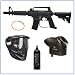 Sporting Goods : US Army Alpha Black Tactical Edition Paintball Marker Package Combo C
