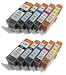 Produkt-Bild: 10 Druckerpatronen mit CHIP kompatibel f&uuml;r Canon PGI-525 CLI-526 Canon Pixma IP4850 , MG5120 , MG5150 , MG5250 MG6120 , MG6150 , MG8120 , MG8150 Bubprint&reg;