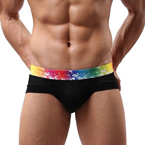 YiZYiF Men's Comfy Underwear Breathe Shorts Briefs Soft Underpants