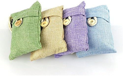 100% Natural Auto Air Purifying Bamboo Charcoal Bag/ Air Freshener (4packs100g)