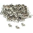 75 Cord Ends Leather Bead Necklace Connector Clasps