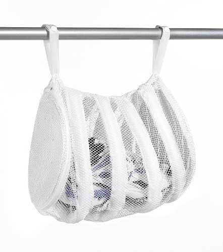 White Mesh Sneaker Wash Bag