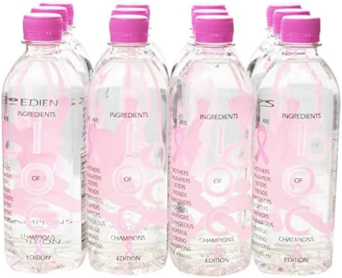 Ingredients of Champions  Cancer Awareness Edition, 16.9 Fluid Ounce (Pack of 12)