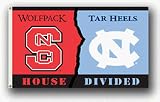 North Carolina Tar Heels / North Carolina State Wolfpack Rivalry 3' x 5' Flag