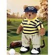 Peter Putter Bearington Dressed Teddy Bear Father's Day Stuffed Animal Gift by Bearington Collection