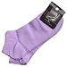 2er Pack Damen Sneaker flieder, one-size, Trainersocken, Socken Söckchen, 1801