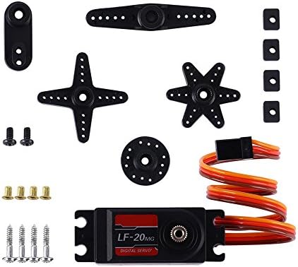 Cibo Power HD 4.8-6.6V SUPER TORQUE Digital Servo Crawler Buggy 1:10 RC Car CaF8