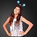 Light Up Blue Star Head Boppers Headband