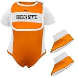 Nike Oregon State Beavers Orange & White Infant Bib & Booties Set