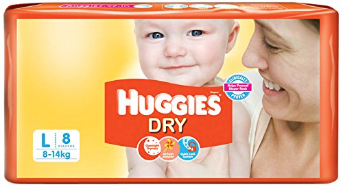 huggies dry large