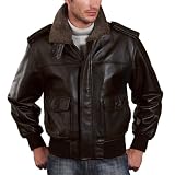 Landing Leathers Men's Cowhide Leather Flight Jacket - Regular & Tall