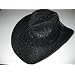 51nA9kUA7WL. AA75  Glitter Sparkle Western Hats / Black with Gold Dots / Limited Edition