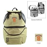 Syracuse University Orangemen Backpack Cooler Picnic Basket Screen Printed