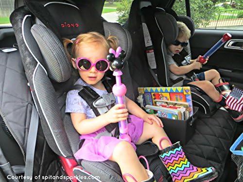 Rear Car Seat Cover (Grey, Regular)