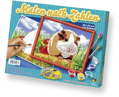Schipper 608100467 - Joschi Malen nach Zahlen, Auguste das Meerschweinchen Preisvergleich
