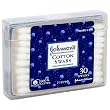 Johnson's Cotton Swabs with Hard Plastic Reusable Case, 30-Count Swabs (Pack of 96)
