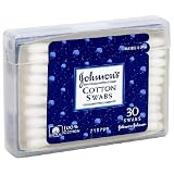 Review Johnson's 381370026945 / Johnson's Cotton Swabs with Hard Plastic Reusable Case, 30-Count (Pack of 96)