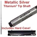 Pool Stick - Titanium, Metallic Silver, Model# 40-TISILV