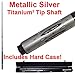 Pool Stick - Titanium, Metallic Silver, Model# 40-TISILV