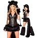 Kost�m SEXY BLACK CAT Fasching Karneval Katze Gr. 34-38 GoGo