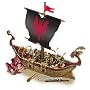 Mega Bloks  King Arthur Attack Action Warship