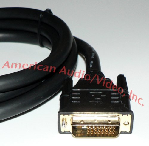 12' ft SUPER PREMIUM 24k GOLD Dual-Link DVI-D Cable