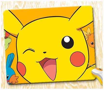 Japanese Anime Pocket Monster Mouse Pad with Design Gaming Mouse Pad 11.8"14"(30cm36cm)