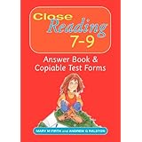 close reading 7 9 answer book  copiable test forms