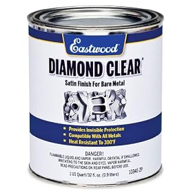 Eastwood Diamond Clear Satin for Bare Metal Quarts