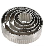 De Buyer-3314.06-Emporte-Pièce Inox cannelé,rond sans poignée