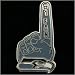 Seattle Seahawks Hats : Seattle Seahawks #1 Fan Pin