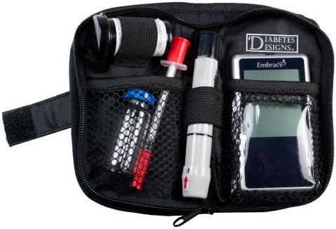 Diabetes Design Compact Case (Black)