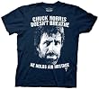 Chuck Norris Doesn't Breathe Air Hostage T-Shirt
