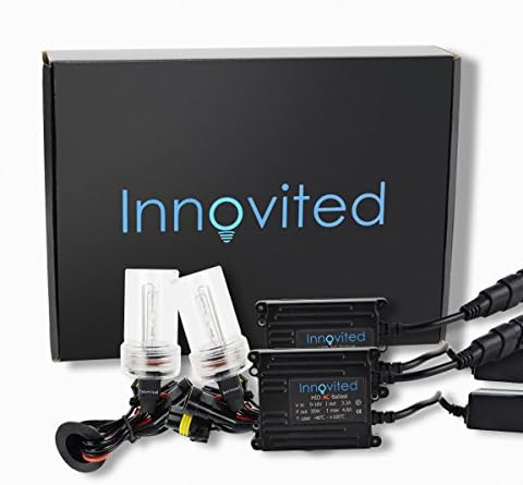 Innovited AC 35W HID Xenon Conversion Kit - H11 H9 H8 - 12000K - 2 Year Warranty