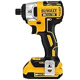 DEWALT DCF886D2 20V XR Lithium Ion Brushless 1/4-Inch Impact Driver Kit by DEWALT
