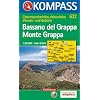 Bassano e Monte Grappa 1 : 25 000. Carta turistica. Wandern/Rad. GPS-genau