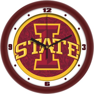 Iowa State Dimension Wall Clock