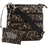 Baggallini Big Zipper Bagg- Solid Nylon Crinkle
