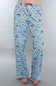 Paul Frank The Julius Heart Glasses Jersey PJ Pant,Sleepwear for Women