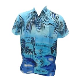 Magnifique hawaiian shirt imprim� pour les hommes XL Robe printemps thermale