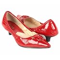 MICHAEL KORS Astor New Heels Pumps Shoes Red Womens