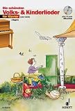 Produkt-Bild: Die sch&ouml;nsten Volks- und Kinderlieder f&uuml;r Klavier (+CD) mit Bleistift -- 31 beliebte Melodien sehr leicht gesetzt f&uuml;r Klavier mit Text und Akkordsymbolen (Noten/sheet music)