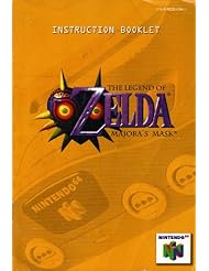 Book: The Legend of Zelda - Majoras Mask N64 Instruction Booklet (Nintendo 64 Manual Only) (Nintendo 64 Manual) - Nintendo