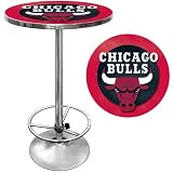 Chicago Bulls NBA Chrome Pub Table