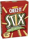 Sunshine Cheez-It Baked Snack Crackers, Stix White Cheddar 9.5-Ounce Packages (Pack of 6)