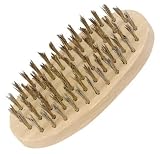 まとめ買い!!10個セット「ストロングツール(Strong TooL) 木柄ワイヤーブラシ 小判型 ステンレス線 11797」