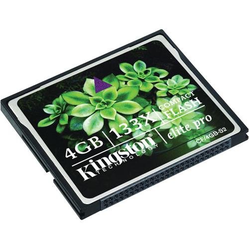 Buy Kingston CF/4GB-S2 4GB Elite Pro CompactFlash Card 133x online at Discounted New and Used prices. Delivered to your door with Off-The-Bookshelf.
