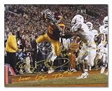 Reggie Bush and Michael Huff Dual Autographed 16x20 Photograph with 2 Inscriptions